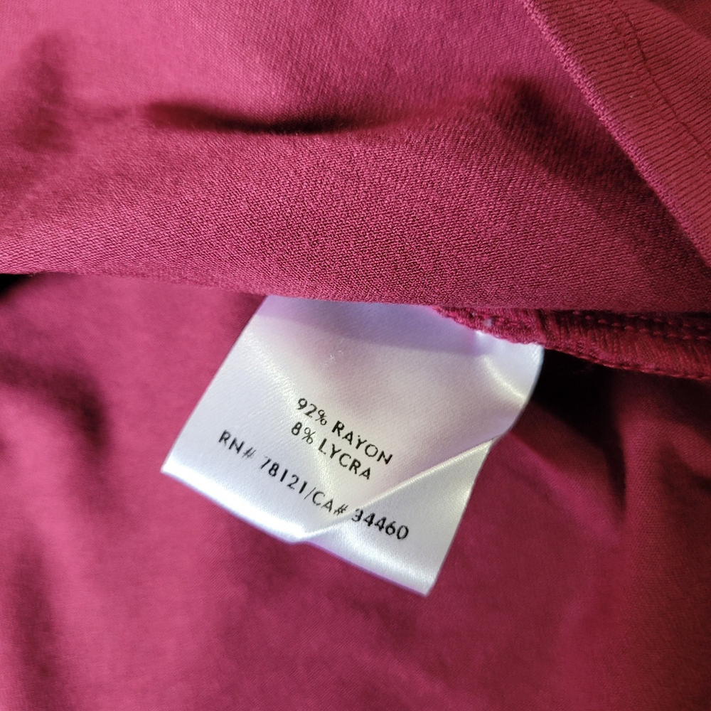 NWOT Eileen Fisher Women's Rayon Lycra Purple Tank Top Sleevless Size 1X - Picture 6 of 8